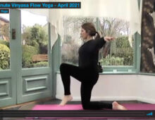 45 minute Vinyasa Flow Yoga – April 2021